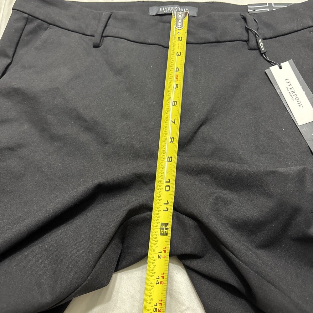 Liverpool Los Angeles Kelsey Trouser Pants Sz 16W Black Stretch Career - Picture 11 of 15